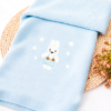 Rabbit Knitted Blanket